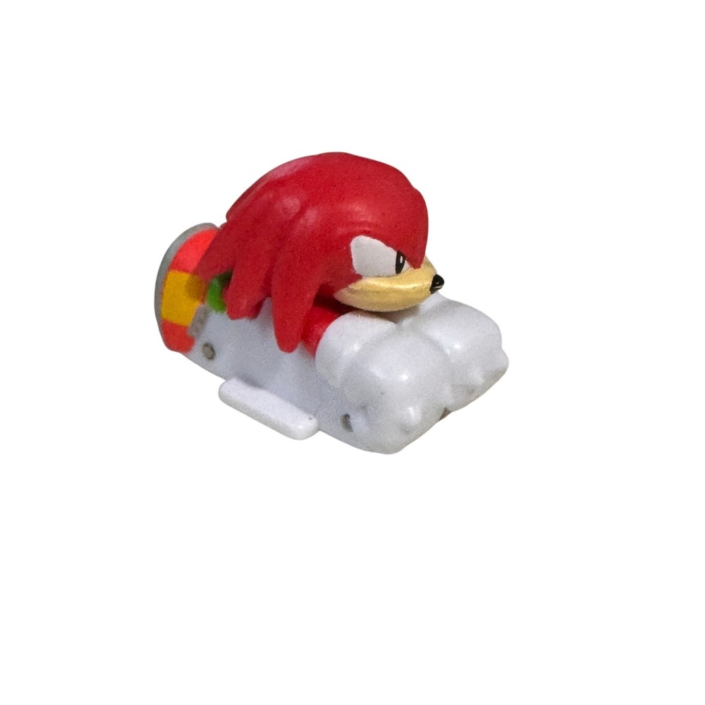 Jakks Pacific SEGA Sonic the Hedgehog Knuckles go go racers Figure Red White Toy